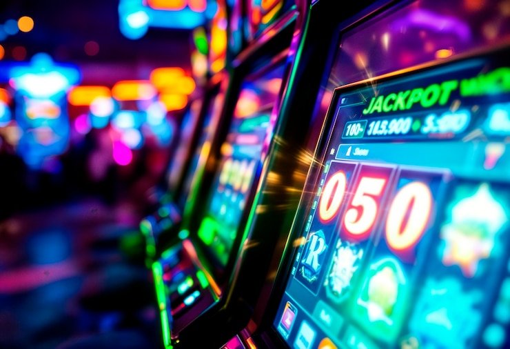 Antarmuka aplikasi kasino mobile indotogel net dengan meja dealer langsung blackjack dan roulette